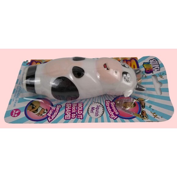 Stretchy Squishy Cow Stretcharoos Cowy Figure Toy Bettertoyz Squeezable Squish - Picture 12 of 16